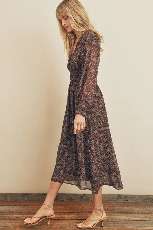 Midi Dresses for Holiday Dinner Parties-Ada Midi Dress