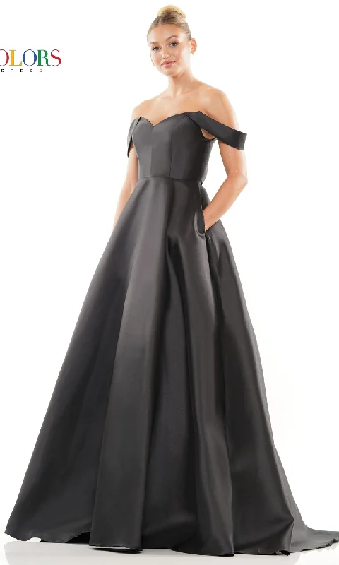 Evening Dress for Gala Reception-Colors Dress 3182 Formal Prom Dress