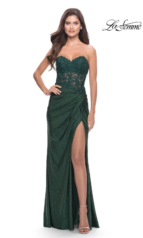 Evening Dress for Elegant Wedding-La Femme 31343 Formal Prom Dress