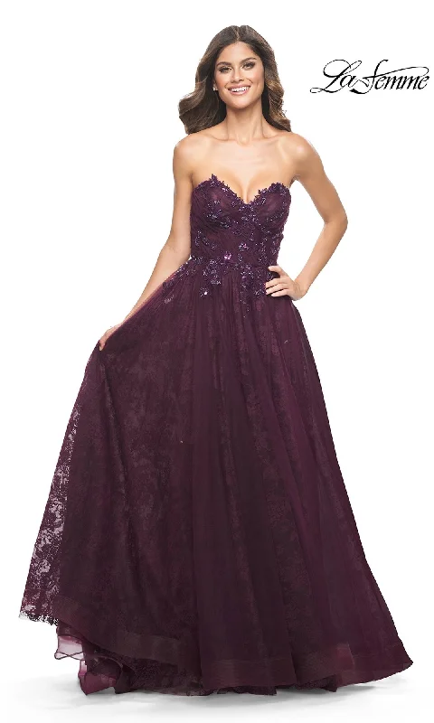 Evening Dress for Exclusive Fashion Show-La Femme 31954 Formal Prom Dress