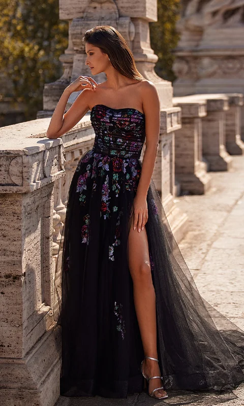 Evening Dress for Black-Tie Gala-La Femme 32072 Formal Prom Dress