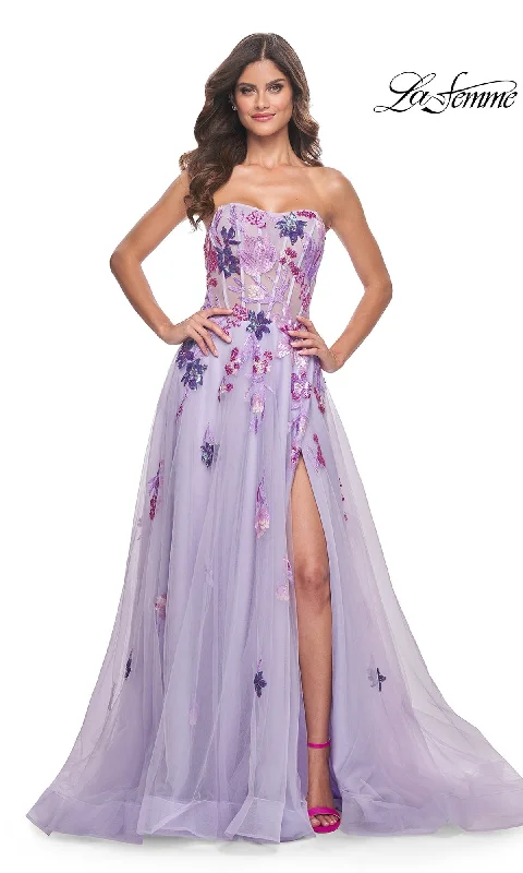 Evening Dress for Evening Gala-La Femme 32156 Formal Prom Dress