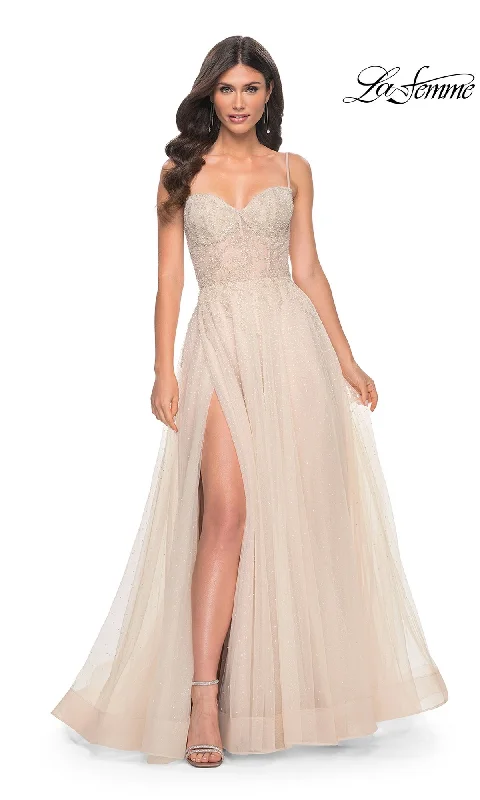 Evening Dress for Winter Gala-La Femme 32271 Formal Prom Dress