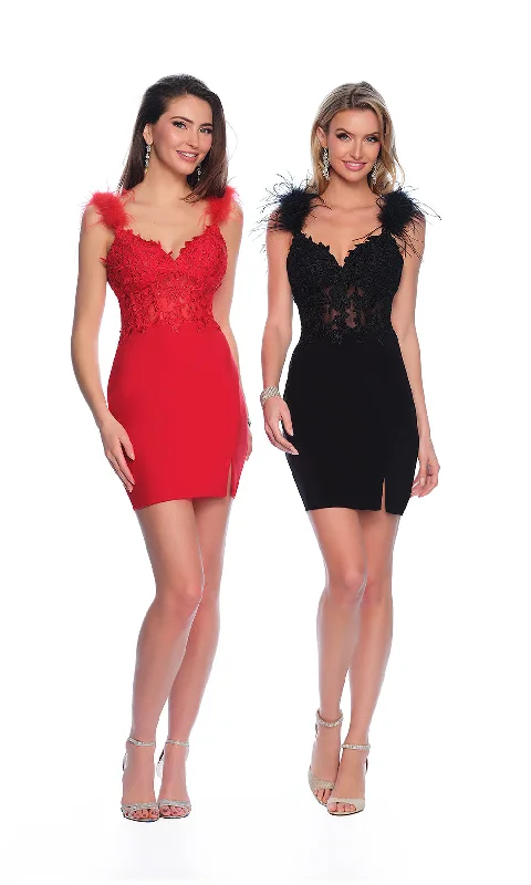 Mini Dresses for trendy simplicity-Dave & Johnny 11911