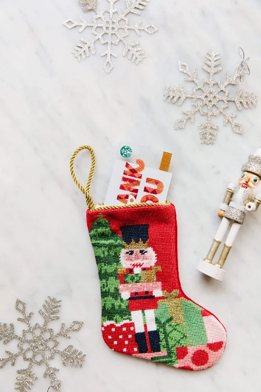 Mini Dresses vintage style-The Nutcracker Mini Stocking