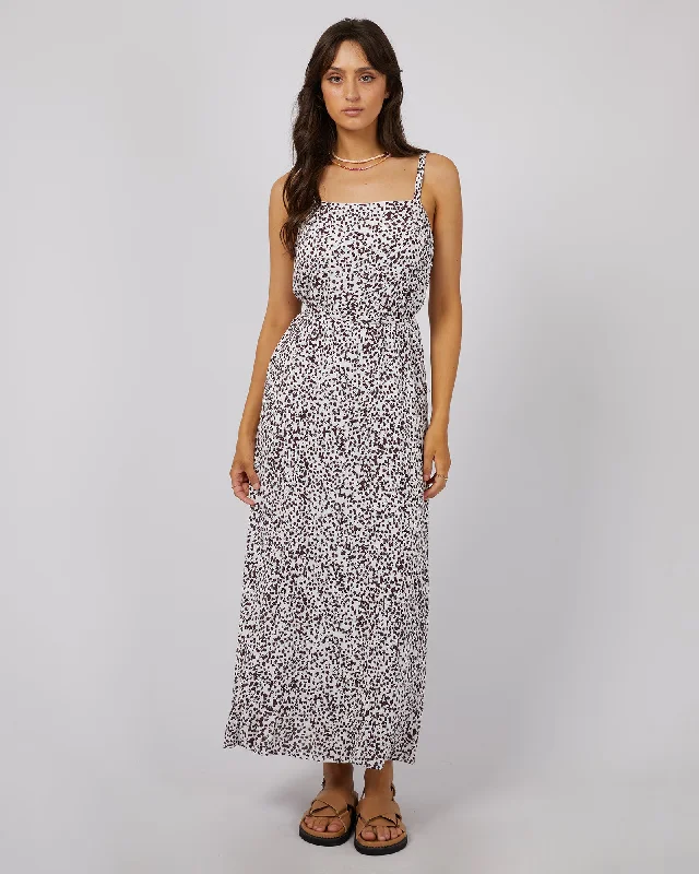 Maxi dresses with flared skirt -All About Eve Rhi Maxi Dress Print