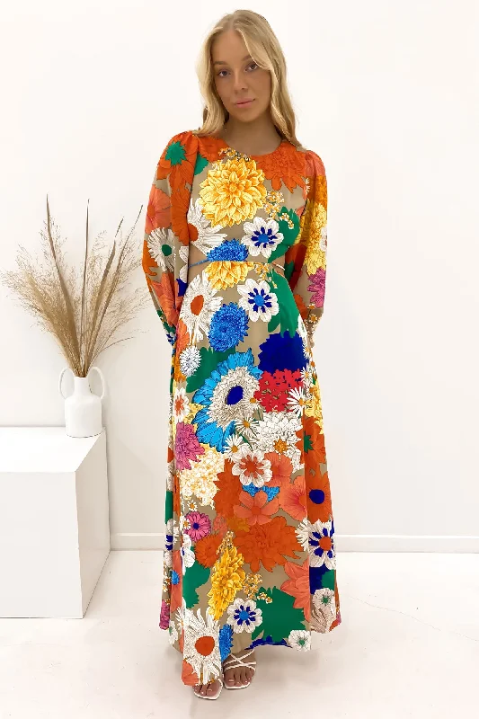 Maxi dresses for a glamorous wedding reception -Chance Maxi Dress Lantana