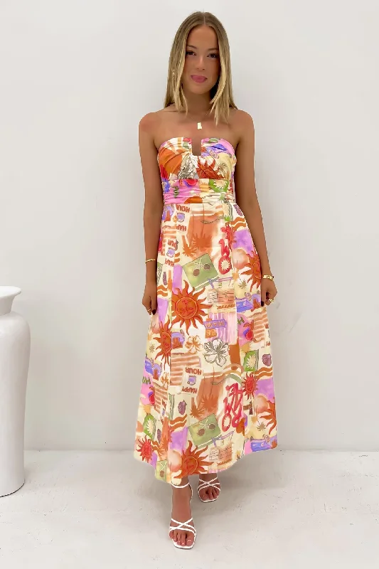 Maxi dresses for a casual summer evening -Enya Maxi Dress Roame