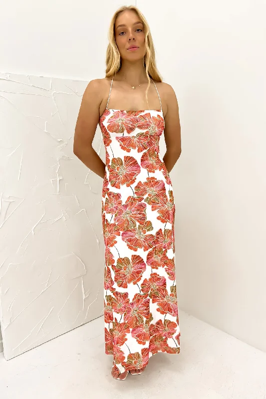 Maxi dresses for upscale garden receptions -Evelyn Maxi Dress Poppy