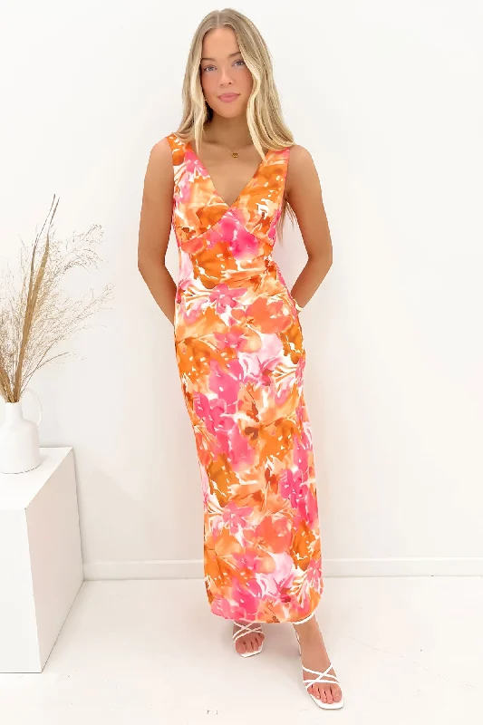 Maxi dresses for destination events -Moira Maxi Dress Burst