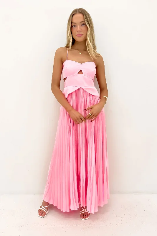 Maxi dresses for family weddings -Parker Maxi Dress Pink