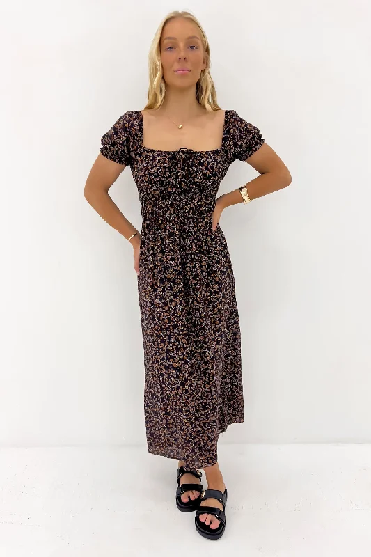 Maxi dresses for a stylish destination dinner -Pip Maxi Dress Print