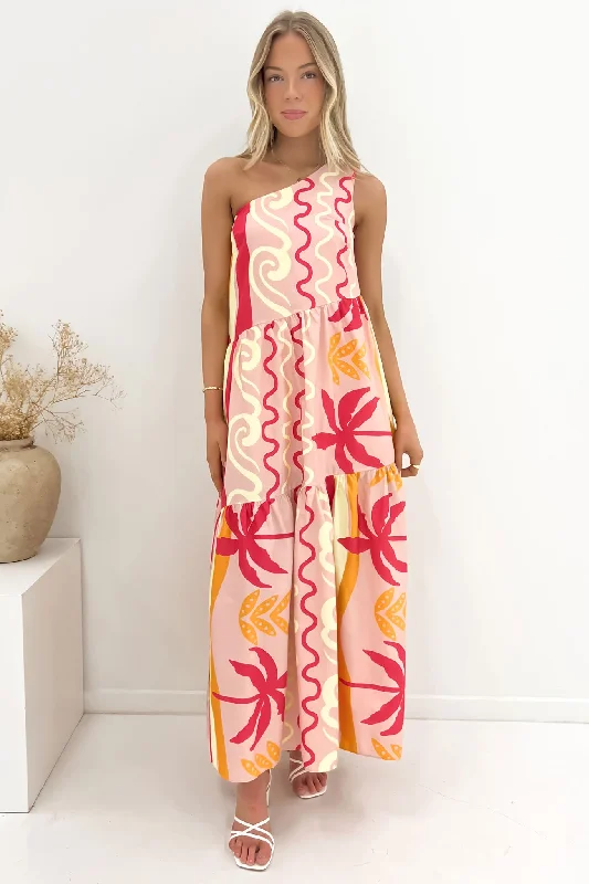 Maxi dresses for garden bridal showers -Rosalie Maxi Dress Calypso