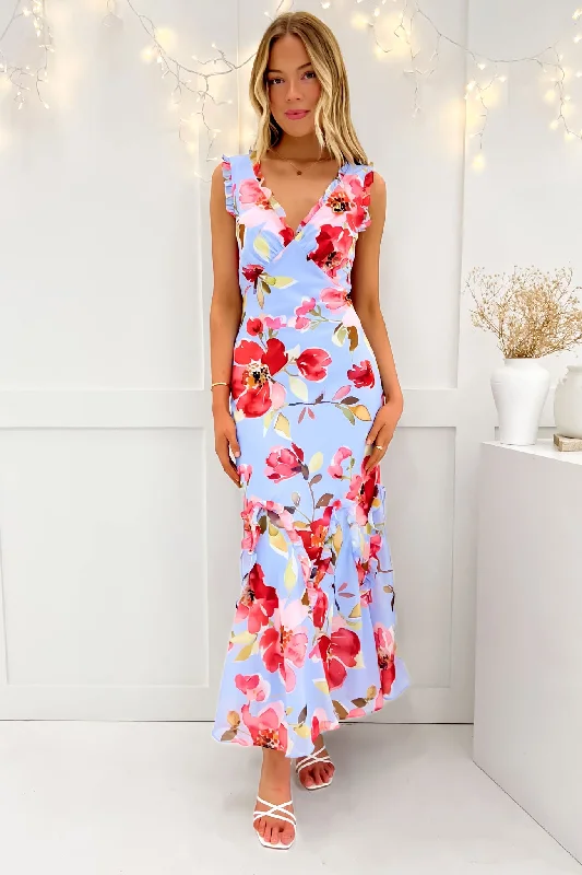 Maxi dresses for stylish rooftop dinners -Sophie Maxi Dress Enchanted